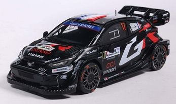 [予約]KBモデル 1/43 (ダイキャスト製) トヨタ GR ヤリス Rally1 Rally Japan 2025 優勝 #17 S・オジェ／V・Laｎdais