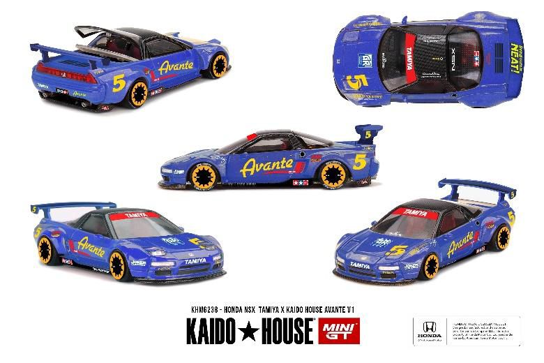 MINI GT 1/64 (ダイキャスト製) Honda NSX TAMIYA x KAIDO HOUSE