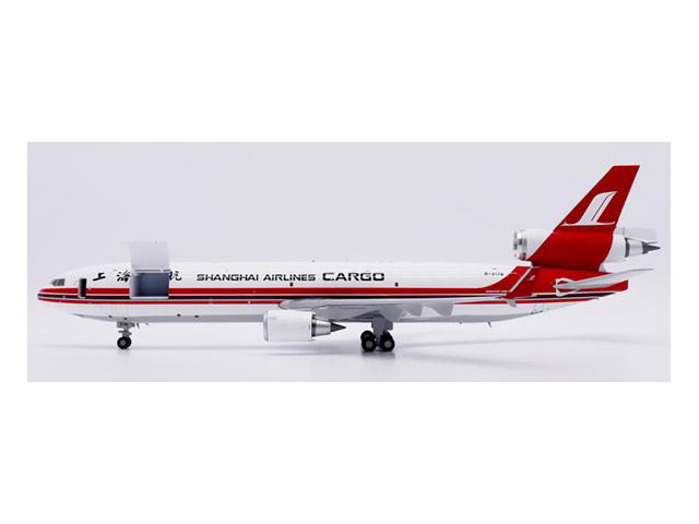 [予約]JC WINGS 1/200 (ダイキャスト製) MD-11F Shanghai Airlines Cargo 開閉選択式 B-2178