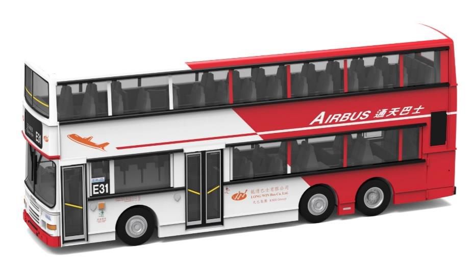 TINY（タイニー） Tiny City No.150 ボルボ オリンピアン LWB (E31) Tsuen Wan Ferry Pier