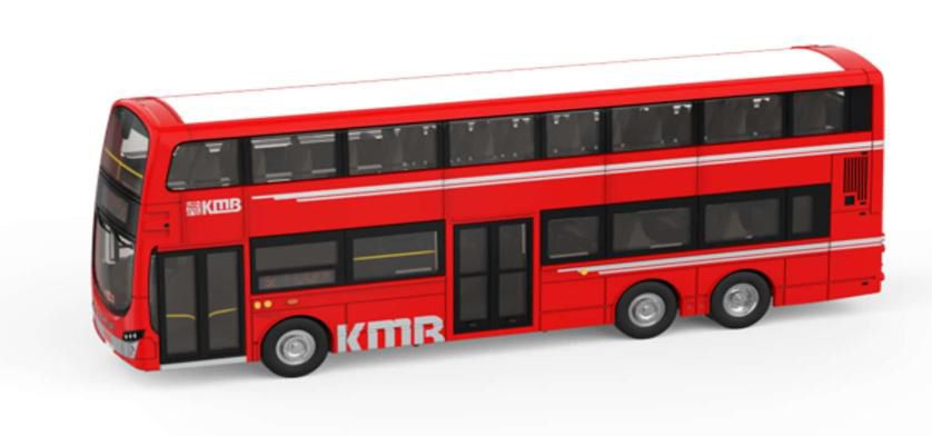 TINY(タイニー) Tiny City (ダイキャスト製) KMB ボルボ B9TL Wright (5C) (UZ9874)