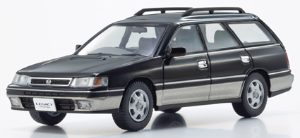 [予約]京商オリジナル 1/43 (ダイキャスト製) SUBARU レガシィ ツーリングワゴン GT (ブラック/グレー)