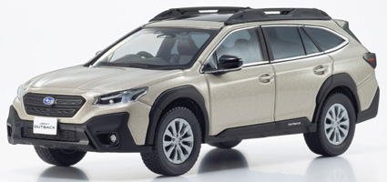 [予約]京商オリジナル 1/43 (ダイキャスト製) SUBARU レガシィ アウトバック (ゴールド)