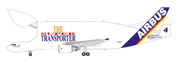 JC WINGS 1/400 (ダイキャスト製) A300B4-600ST Air Transport