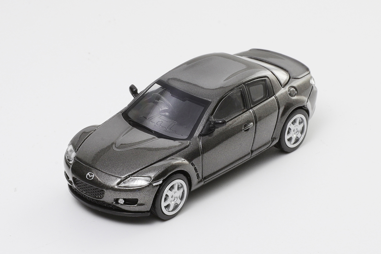 ダイキャストチーム 1/64 (ダイキャスト製) Mazda RX-8 (RHD) グレー