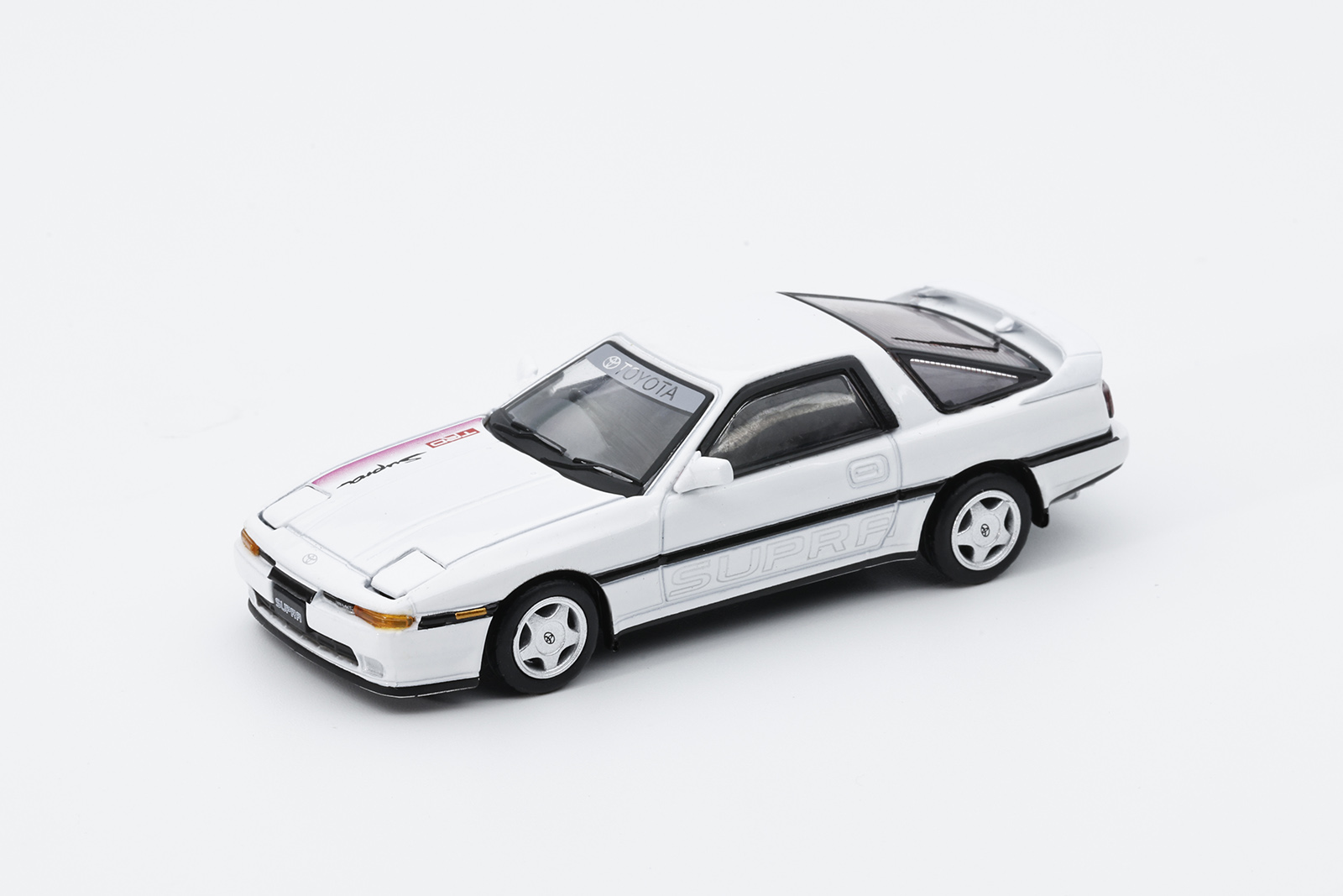ダイキャストチーム 1/64 (ダイキャスト製) トヨタスープラ(A70) ホワイト