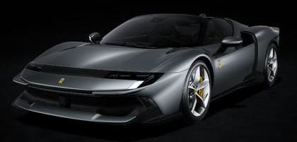 [予約]LOOKSMART(ルックスマート) 1/12 (レジン製) Ferrari 849 Testarossa Spider - Grigio Competizione
