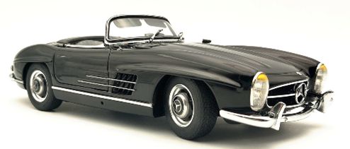[予約]CMC 1/18 (ダイキャスト製) メルセデスベンツ 300SL ブラック