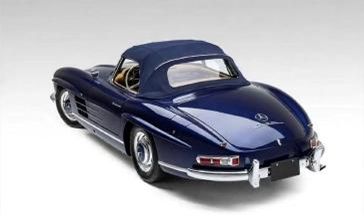 [予約]CMC 1/18 (ダイキャスト製) MB 300 SL W198 ロードスター オープン ミッドナイトブルー 200台限定