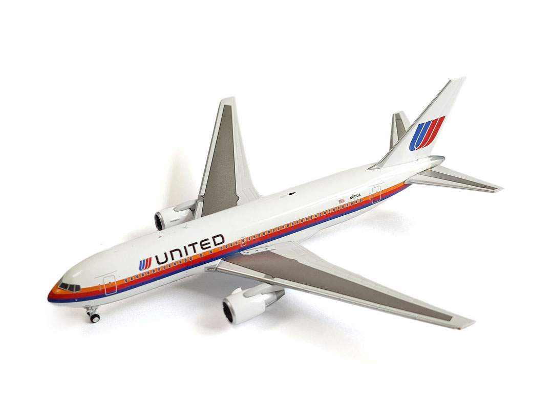 ユナイテッド航空 200分の1 ノベルティ 摸型 非売品 ユナイテッド航空