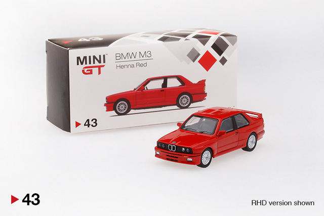 お1人様5個まで】MINI GT 1/64 BMW M3(E30 