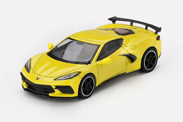 MINI GT 1/64 シボレー コルベット スティングレイ 2020 アクセレレートイエロー（右ハンドル)