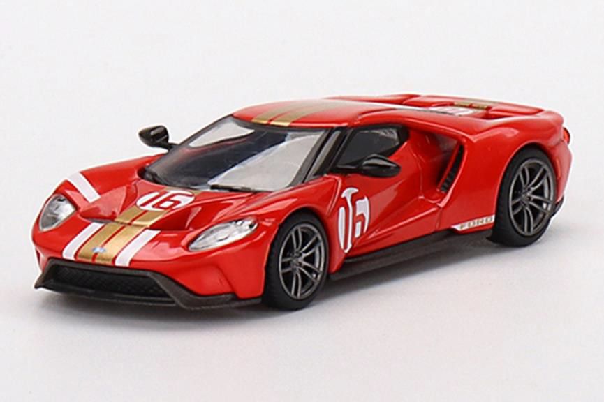 MINI GT 1/64 フォード GT アラン・マン ヘリテージエディション(左ハンドル)