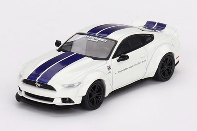 MINI GT 1/64 LB★WORKS フォード マスタング ホワイト(左ハンドル)
