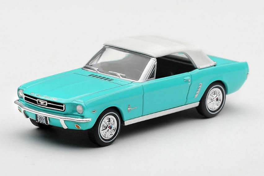 [予約]MINI GT 1/64 (ダイキャスト製)  フォード マスタング コンバーチブル 1965 「サンダーボール作戦」英語版パッケージ
