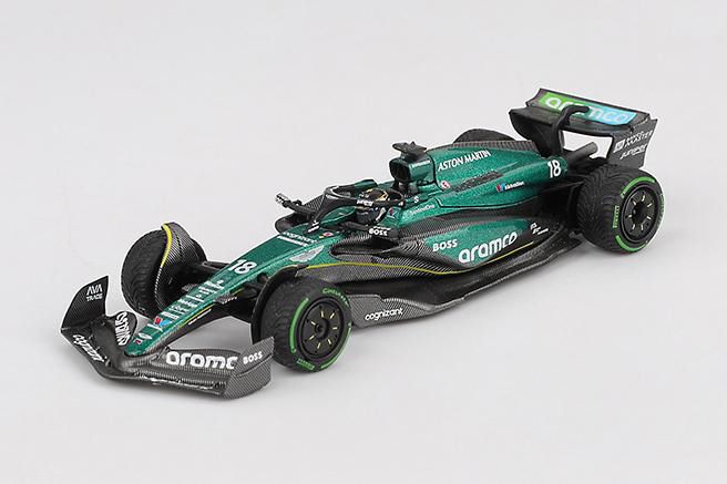 MINI GT 1/64 (ダイキャスト製) アストンマーチン AMR24 F1 2024 #18カナダグランプリ Lance Stroll ※ブリスタータイプ