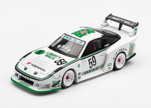 [予約]MINI GT 1/64 (ダイキャスト製) Nissan LB-Super Silhouette 180SX ホワイト(右ハンドル) ※ブリスタータイプ