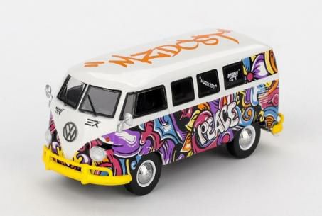 MINI GT 1/64 (ダイキャスト製) フォルクスワーゲン T1 マイクロバス