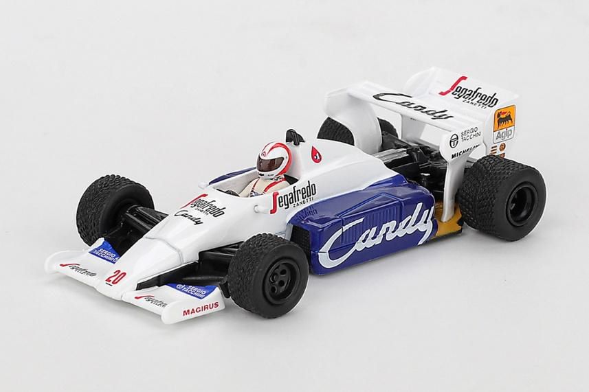 [予約]MINI GT 1/64 (ダイキャスト製) トールマン TG184 モナコグランプリ 1984 #20 ジョニー・チェコット