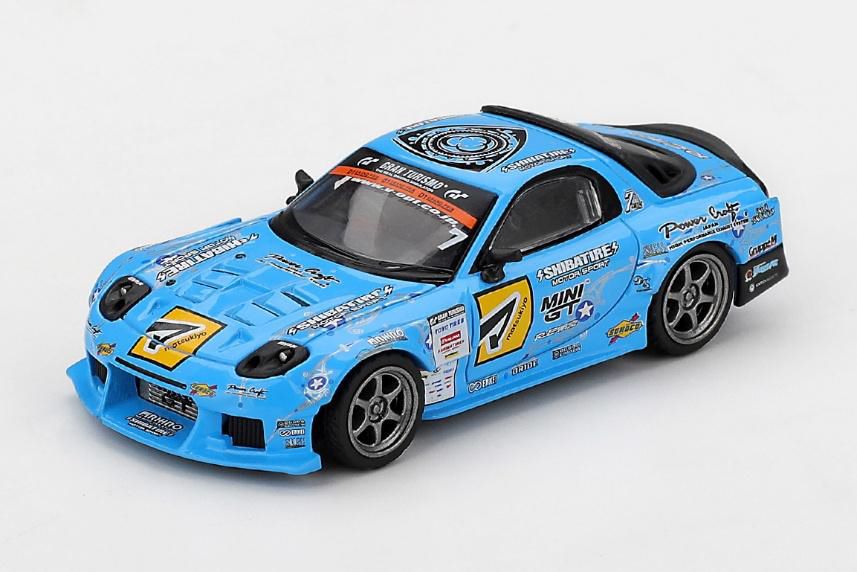 MINI GT 1/64 (ダイキャスト製) マツダ RX-7 RE雨宮 2025 D1 GP(右