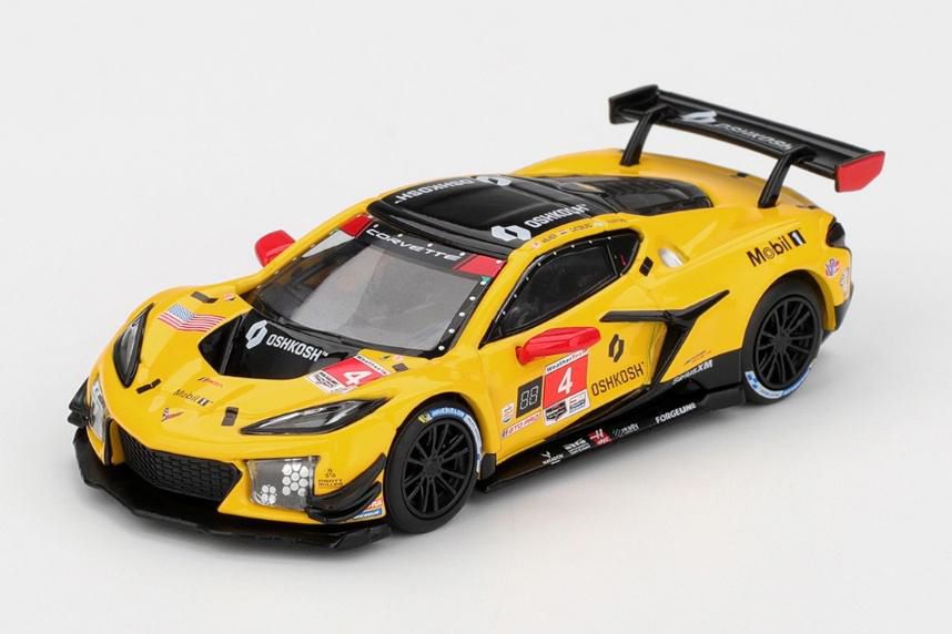 [予約]MINI GT 1/64 (ダイキャスト製) シボレー コルベット Z06 GT3.R IMSA デイトナ24時間 2025 #4 Corvette Racing by Pratt Miller Motorsports ※ブリスタータイプ