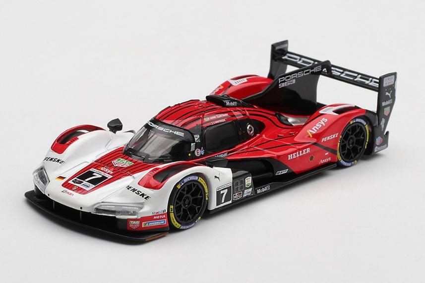 [予約]MINI GT 1/64 (ダイキャスト製) ポルシェ 963 IMSA デイトナ24時間 2024 優勝車 #7 ポルシェ・ペンスキー・モータースポーツ