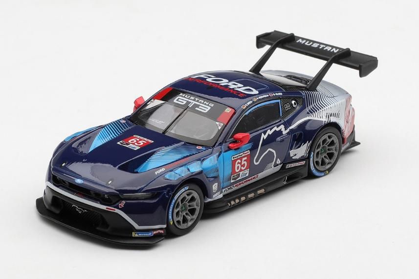 [予約]MINI GT 1/64 (ダイキャスト製) フォード マスタング GT3 IMSA デイトナ24時間 2025 優勝車 #65 Ford Multimatic Motorsports(左ハンドル) ※ブリスタータイプ