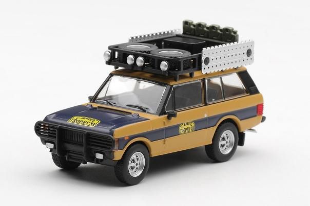 [予約]MINI GT 1/64 (ダイキャスト製) レンジ ローバー 1981 キャメルトロフィー スマトラ N.Sudmann & F.Hofmann(左ハンドル)