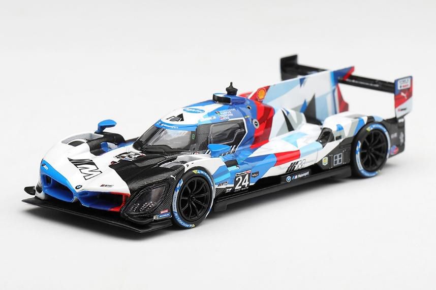 [予約]MINI GT 1/64 (ダイキャスト製) BMW M ハイブリッド V8 GTP IMSA デイトナ24時間 2024 #24 BMW M Team RLL