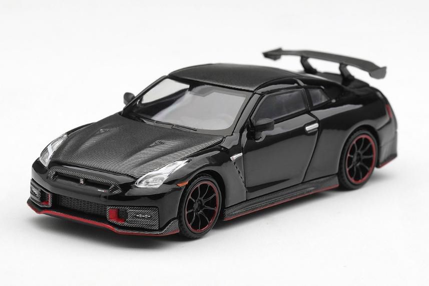 [予約]MINI GT 1/64 (ダイキャスト製) Nissan GT-R Nismo 2024 ブラック(右ハンドル) 