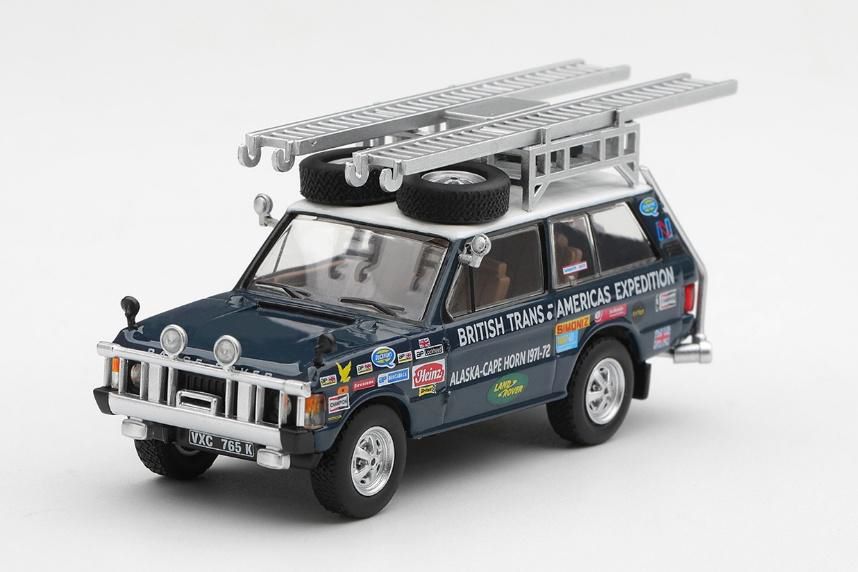 [予約]MINI GT 1/64 (ダイキャスト製) レンジ ローバー 1971 ブリティッシュ・トランス-アメリカ・エクスペディション VXC-765K(左ハンドル)