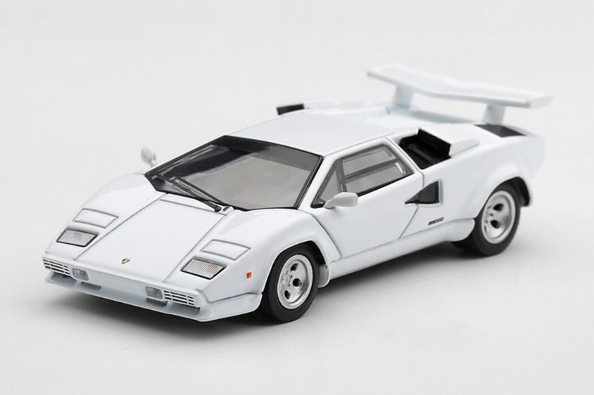 [予約]MINI GT 1/64 (ダイキャスト製) 1/64 ランボルギーニ カウンタック LP500S ホワイト(左ハンドル)