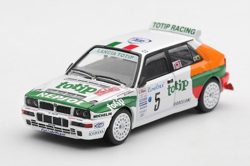 [予約]MINI GT 1/64 (ダイキャスト製) ランチア デルタ HF インテグラーレ エボルツィオーネ モンテカルロ ラリー 1993 #5(左ハンドル)