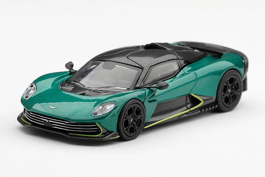 [予約]MINI GT 1/64 (ダイキャスト製) アストンマーチン ヴァルハラ ポディウムグリーン(左ハンドル)