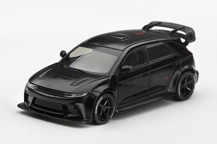 [予約]MINI GT 1/64 (ダイキャスト製) Hyundai アイオニック 5N RS-01T ステルス(左ハンドル)