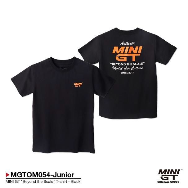[予約]MINI GT Beyond the Scale ブラック Tシャツ(キッズサイズ)