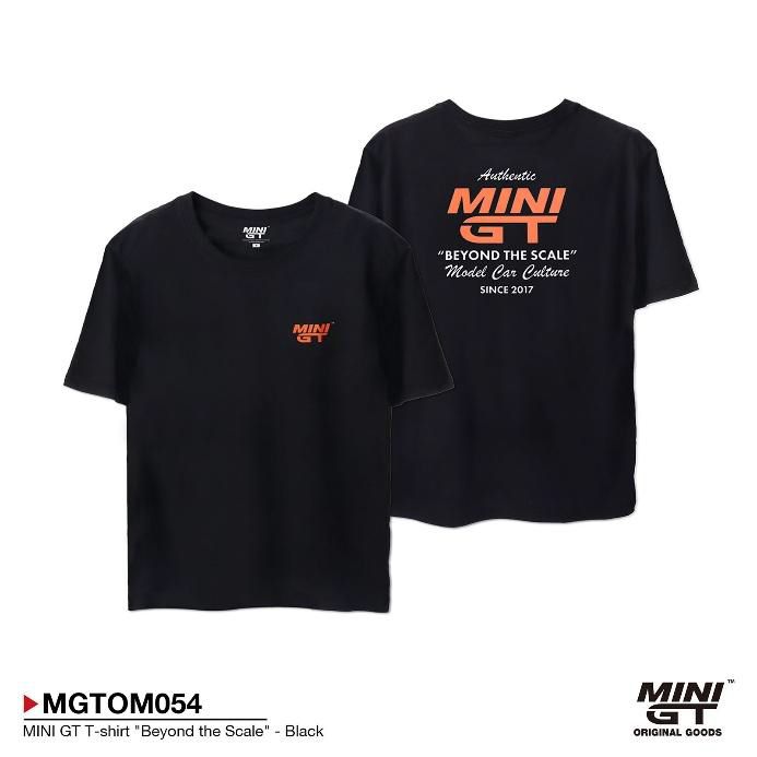 [予約]MINI GT Beyond the Scale ブラック Tシャツ