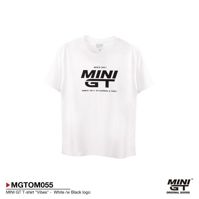 [予約]MINI GT Vibes ホワイト w/ ブラックロゴ Tシャツ 