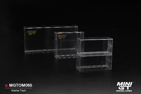 [予約]MINI GT 1/64 (プラスチック製) MINI GT Box プロテクター スターターパック(24個/セット：タイプA/10個・タイプB/10個・タイプC/2個・タイプD/2個)