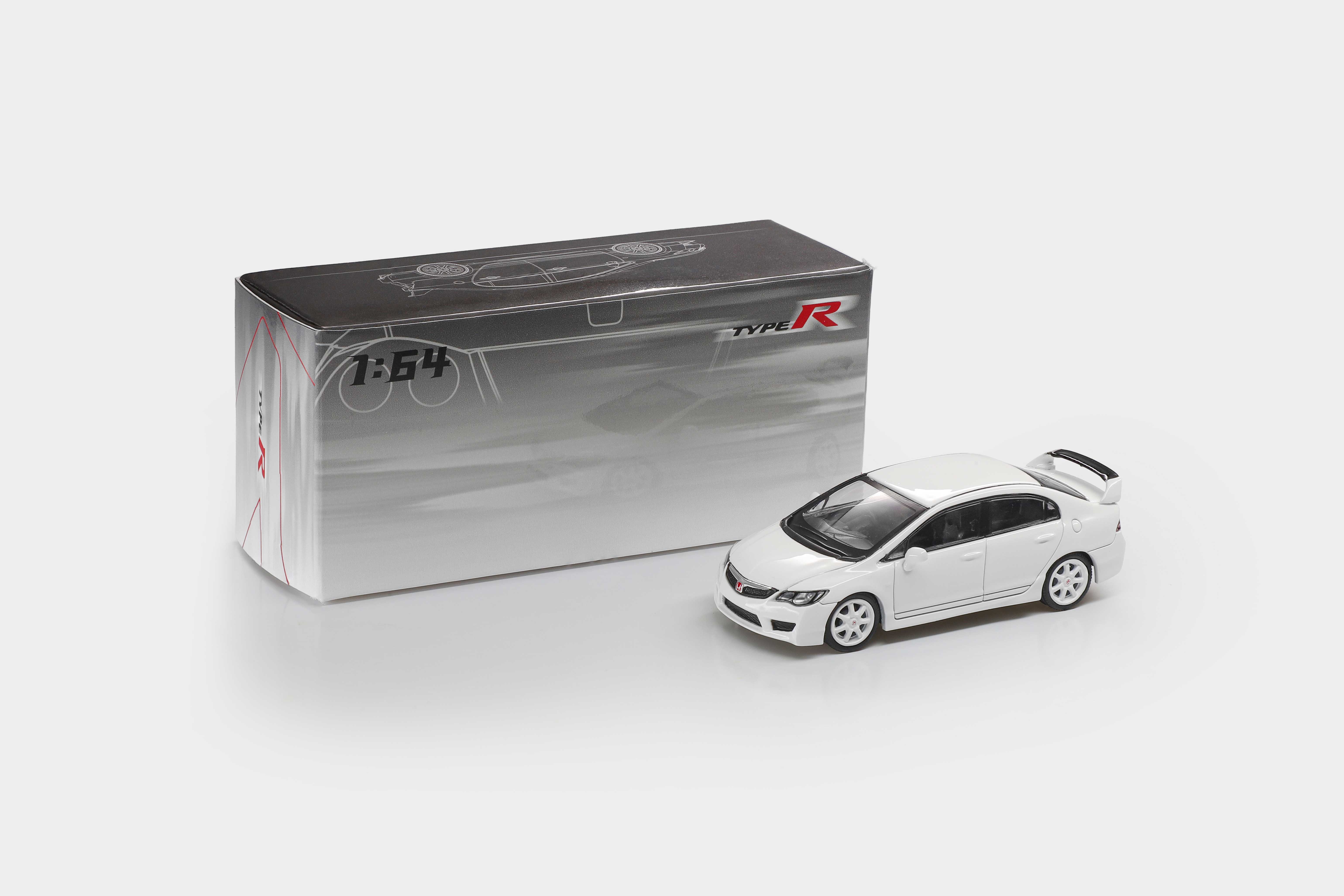 JOAL ROC F7 ダイキャストミニカー 1:35 MODEL MODEL 1/64 (ダイキャスト製) Honda CIVIC Type-R FD2 ホワイト