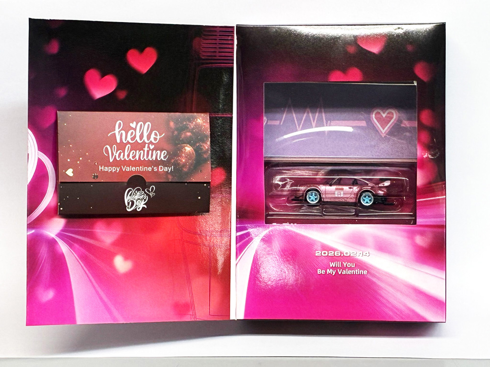 (海外並行品) MODEL MODEL 1/64 (ダイキャスト製) RWB 930 Valentin's Day Version ※お1人様1個まで