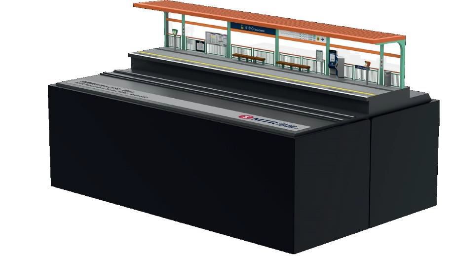 TINY（タイニー） Tiny 香港MTR ステーションジオラマ 屯門市中心駅