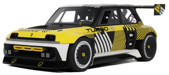 OttOmobile オットー 1/18 ルノー 5 ターボ 3E 2022 ルノー 5 ターボ 3E 2022 (ブラック) (ミニカー) - ホビーサーチ