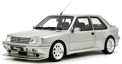 [予約]otto mobile(オットモビル) 1/18 (レジン製) プジョー 309 GTI 16 ディマー コンプレッサー 1995 (シルバー) 限定生産品