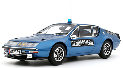 [予約]otto mobile(オットモビル) 1/18 (レジン製) アルピーヌ A310 1600VF ジャンダルムリ 1974 (ブルー) 限定生産品