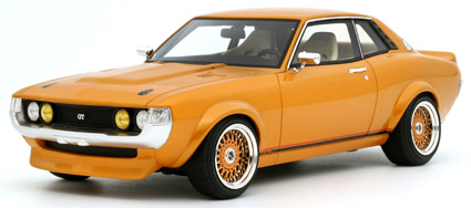 [予約]otto mobile(オットモビル) 1/18 (レジン製) トヨタ セリカ(RA24) レストモッド 2015 (オレンジ)限定生産品