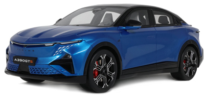 [予約]otto mobile(オットモビル) 1/18 (レジン製) アルピーヌ A390 GTS 2025 (ブルー) 限定生産品