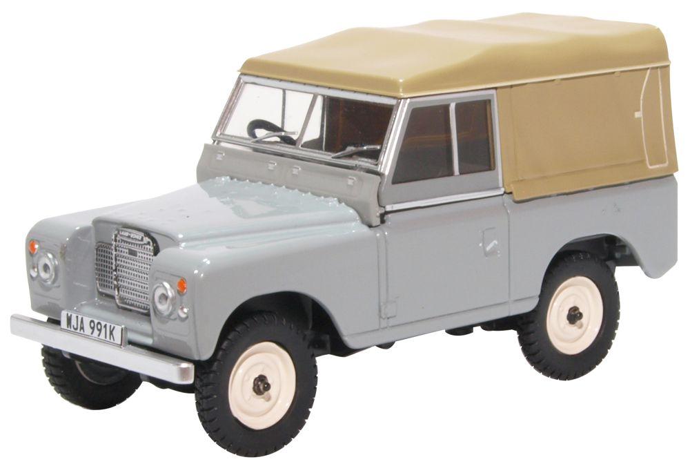 Oxford オックスフォード 1 43 ランドローバー シリーズ Iii Swb 幌付 ミッドグレー ガリバー