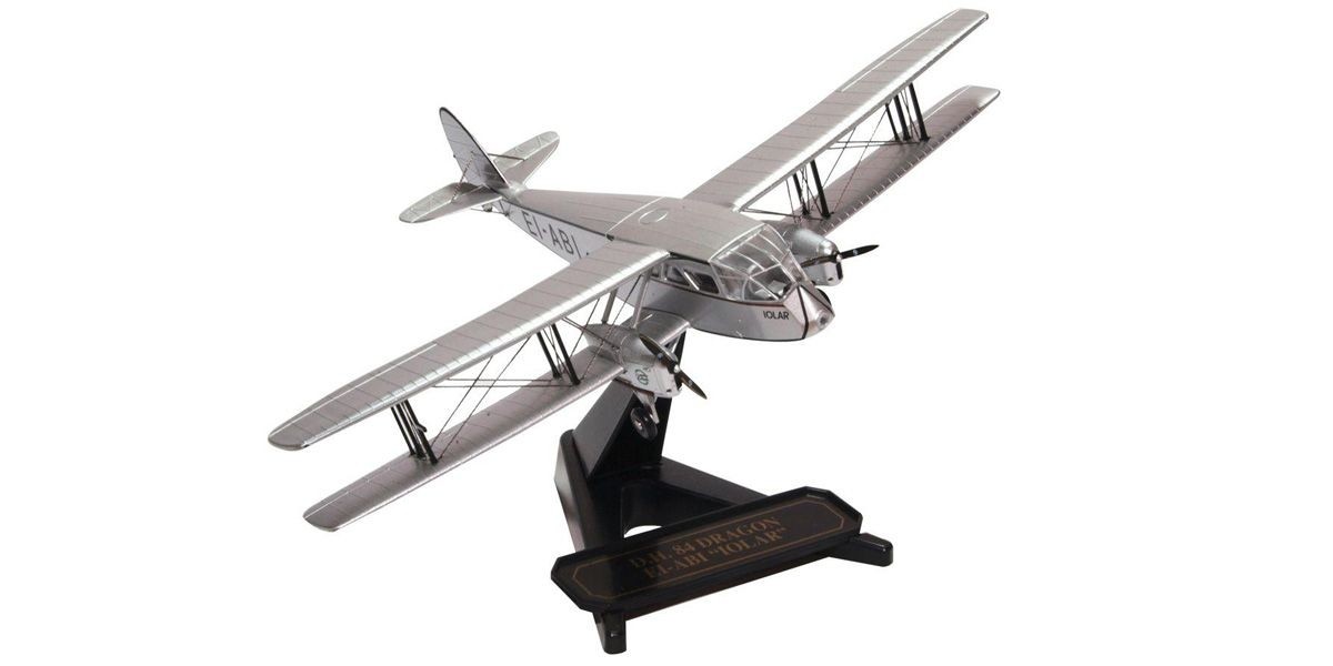 OXFORD(オックスフォード) 1/72 (ダイキャスト製) DH84 ドラゴン EI- ABI IOLAR