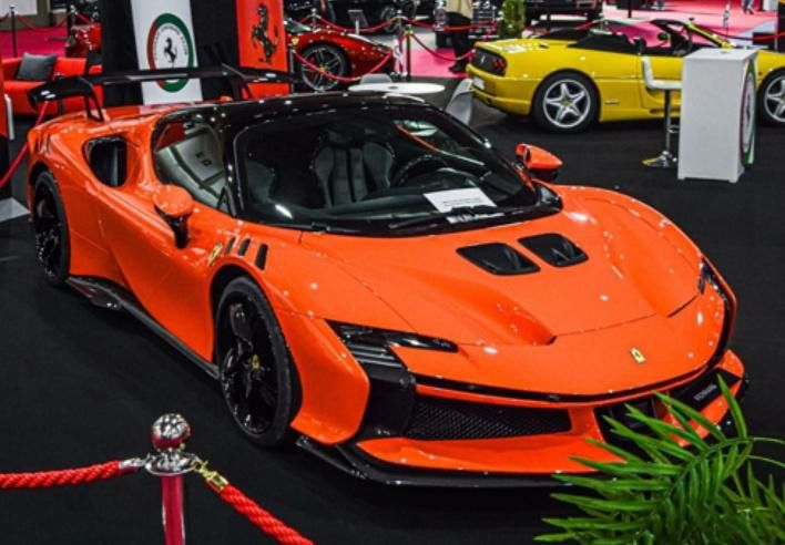 BBR MODELS 1/18 (レジン製) Ferrari SF90 XX Spider Rosso Dino ※ケース付